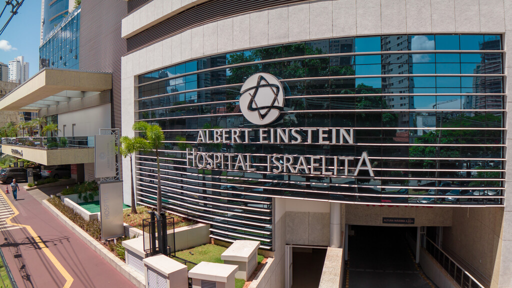Fachada do Hospital Israelita Albert Einstein, em São Paulo (SP)